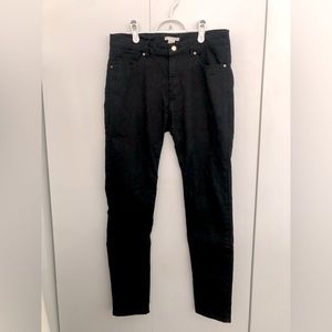 H&M jet black jeans pants